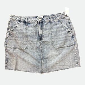 Edited by Remi Bader Women's Utility Mini Skirt Size 18W